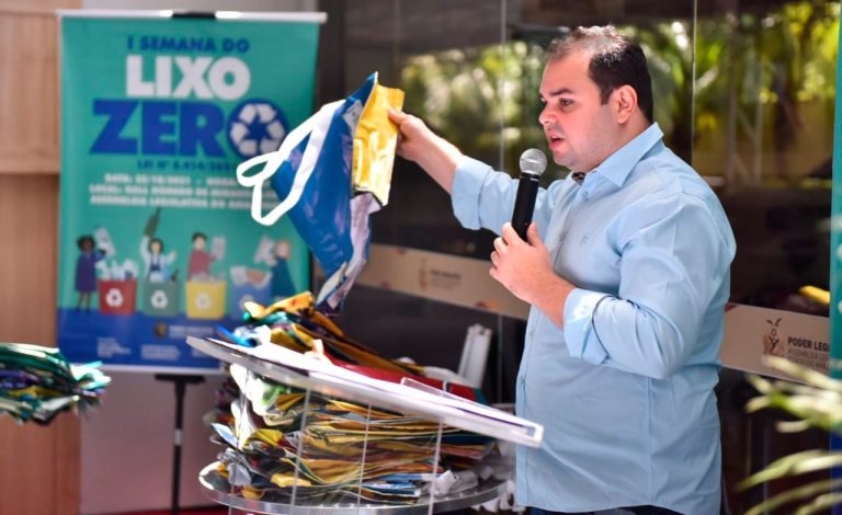 Presidente Roberto Cidade dá início à 1ª Semana do Lixo Zero na Assembleia Legislativa do Amazonas
