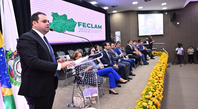 Roberto Cidade ressalta pioneirismo e grandiosidade do Feclam, durante o primeiro dia do evento