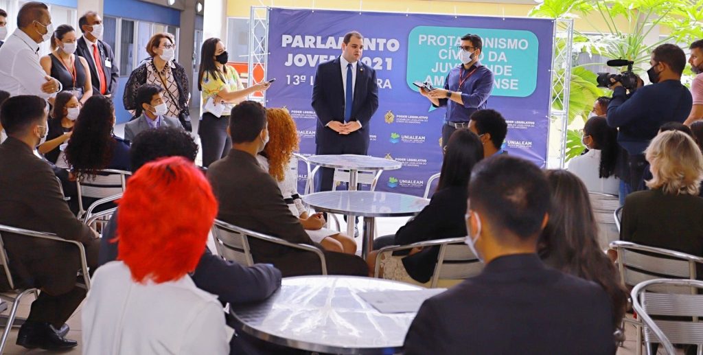 Roberto Cidade aconselha parlamentares jovens: ‘sejam verdadeiros e trabalhem pela união’