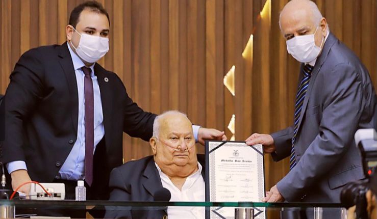 Presidente da Assembleia Legislativa, deputado Roberto Cidade, lamenta morte do empresário e professor Saul Benchimol