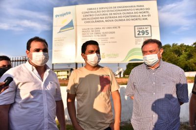Roberto Cidade visita Nova Olinda do Norte e anuncia destinação de emenda de R$ 500 mil ao município