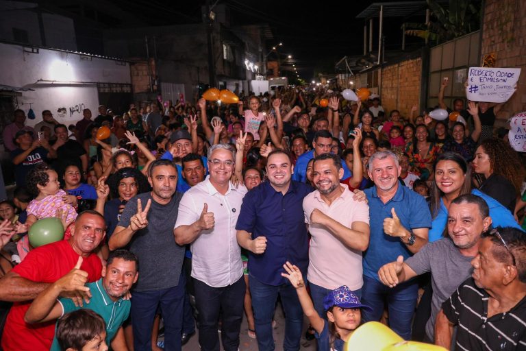 Roberto Cidade, pré-candidato à Prefeitura de Manaus, vai às zonas Oeste e Centro-Oeste firmar compromissos com a população