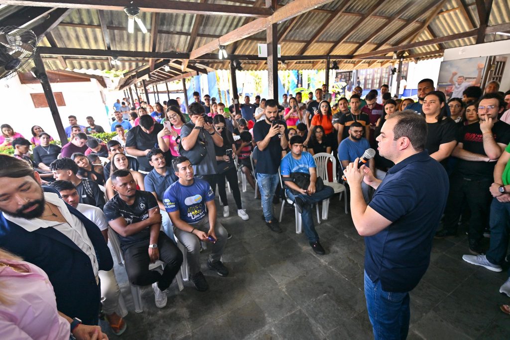 Pré-candidato, Roberto Cidade apresenta seu Plano de Governo para mais de mil jovens neste sábado, 22/6