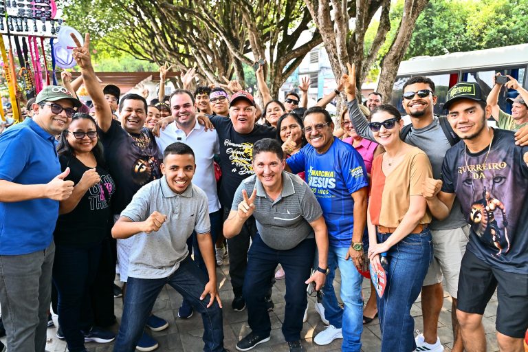Roberto Cidade participa da Marcha para Jesus em Manaus