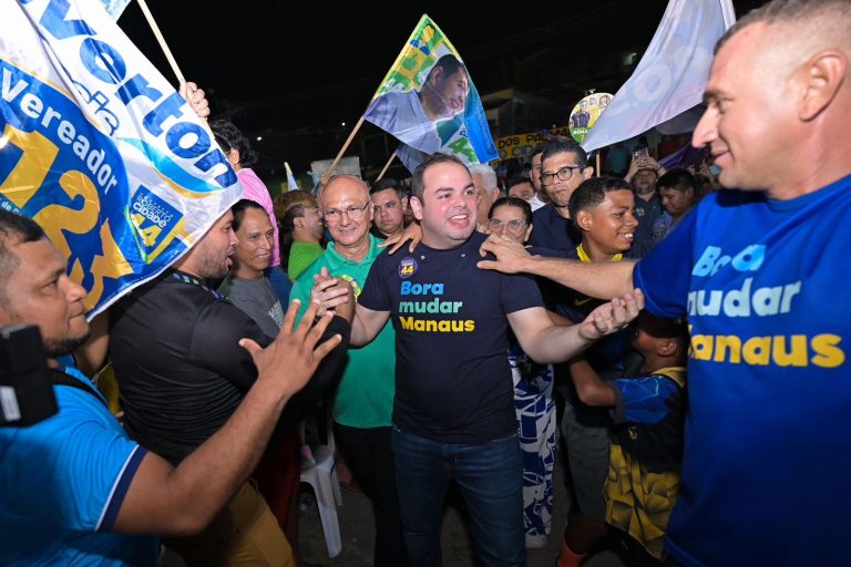 ‘Onda 44’: Roberto Cidade dobra preferência entre eleitores e empata tecnicamente com prefeito, diz pesquisa Quaest
