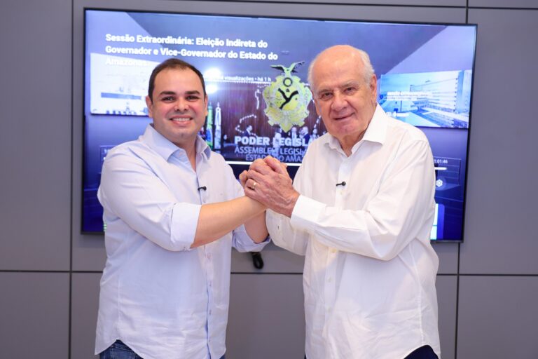 Roberto Cidade é eleito por unanimidade governador do Amazonas