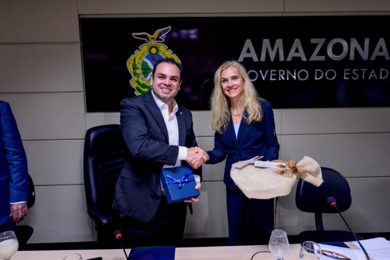 Em reunião com delegação da União Europeia, governador Roberto Cidade defende desenvolvimento sustentável no Amazonas e ampliação de parcerias internacionais