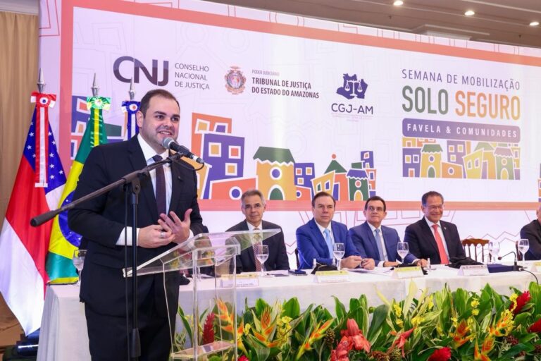 Durante encerramento da Semana de Mobilização Solo Seguro, governador Roberto Cidade reforça compromisso com a regularização fundiária no Amazonas