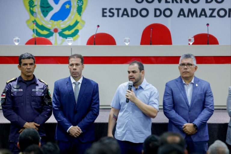 Governador Roberto Cidade participa da abertura dos cursos de Gestão de Crise e de Abordagem Fluvial para as Forças de Segurança do Amazonas