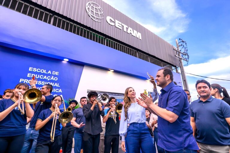 Governador Roberto Cidade inaugura sétima escola do Cetam em Manaus e lança edital para cursos presenciais na unidade