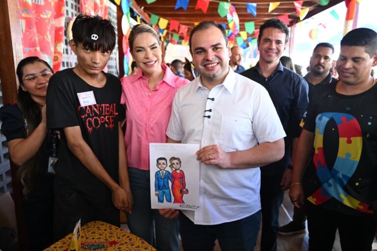 Governador Roberto Cidade prestigia arraial do Centro Juventude TEA e reforça ações de inclusão e autonomia para adolescentes com autismo