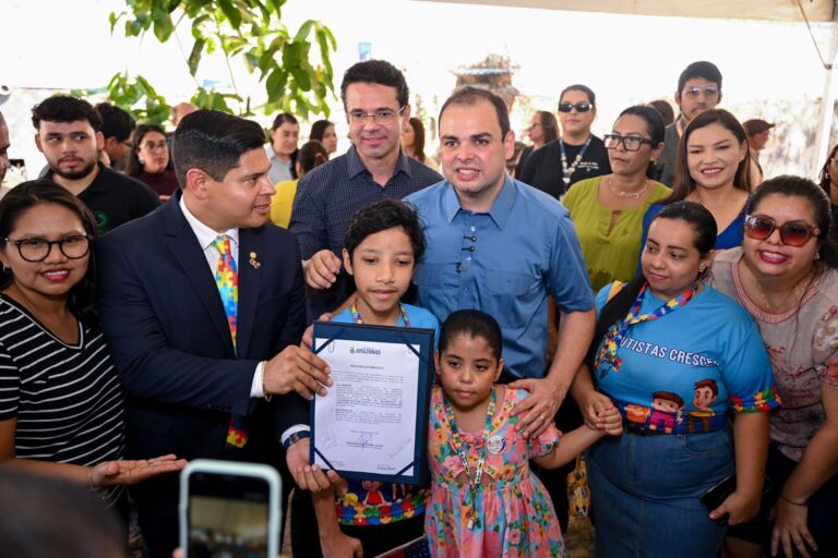 Roberto Cidade lança edital para construção do Centro de Referência para Pessoas com Transtorno do Espectro Autista em Manaus