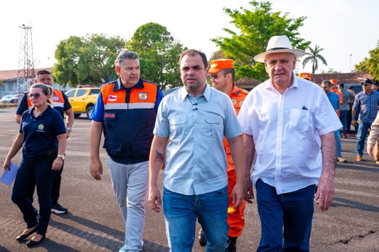 Governador Roberto Cidade convoca comitê de emergência e solicita mais apoio federal para combater queimadas